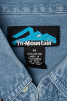 Vintage Tri Mountain Denim Button Up Shirt (1990s)