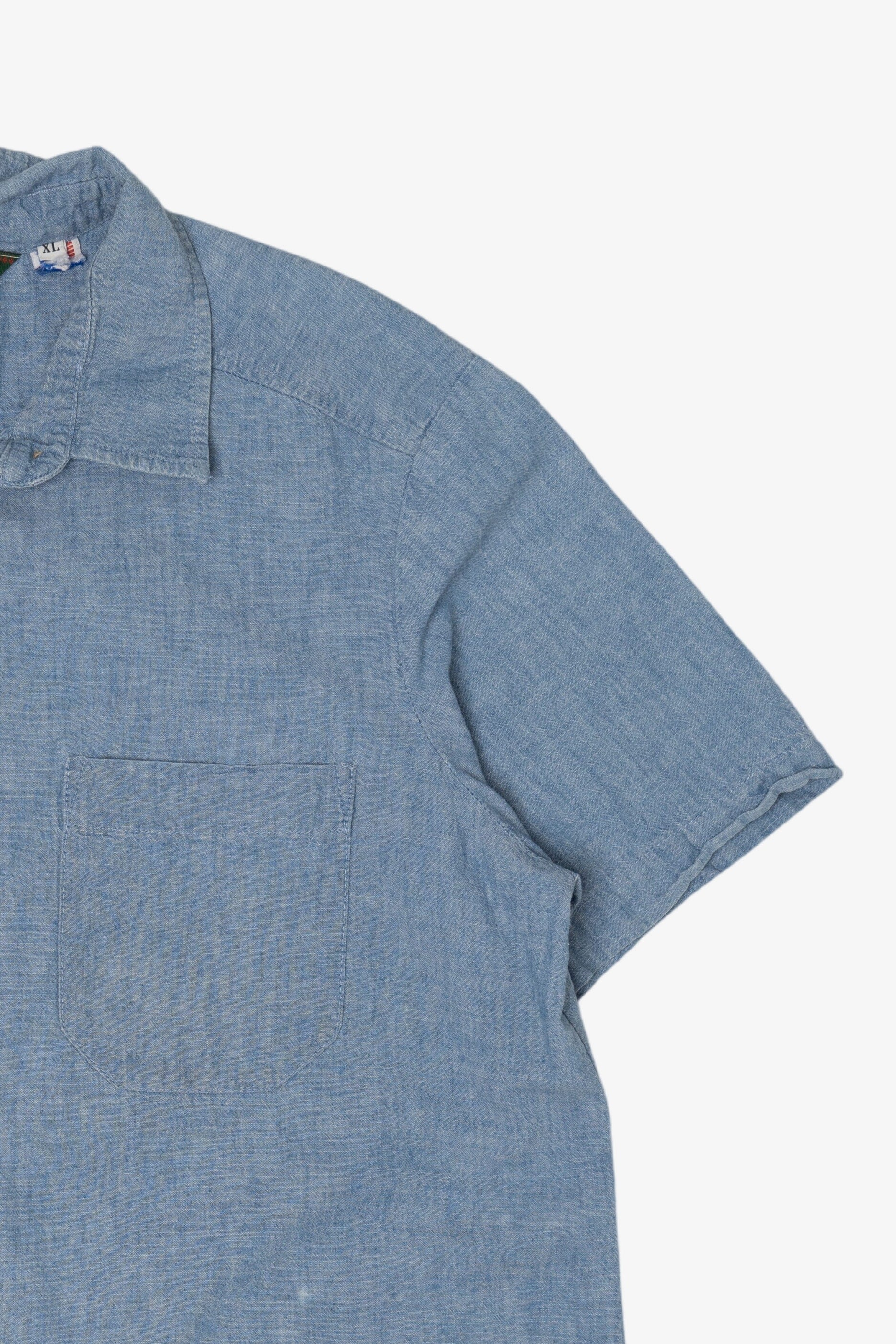 Vintage Willowbend Light Blue Button Up Shirt (1990s)