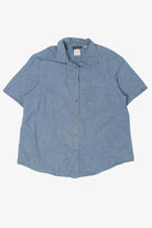 Vintage Willowbend Light Blue Button Up Shirt (1990s)