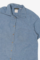 Vintage Willowbend Light Blue Button Up Shirt (1990s)
