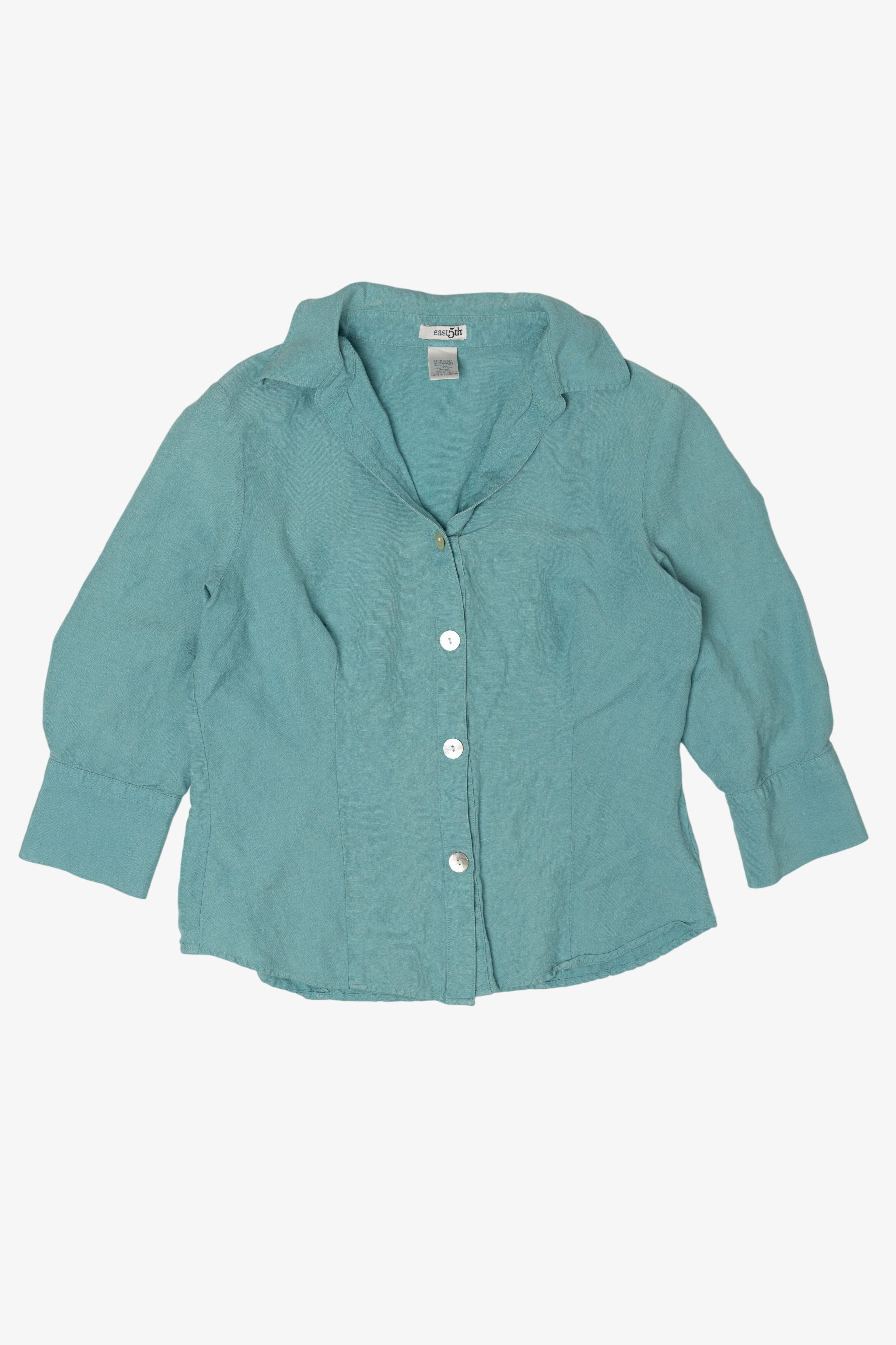 Vintage Aqua East 5th Button Up Shirt (2000s)