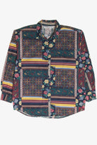Vintage Capacity Floral Button Up Shirt