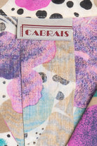 Vintage Hibiscus Dot Cabrais Button Up Shirt