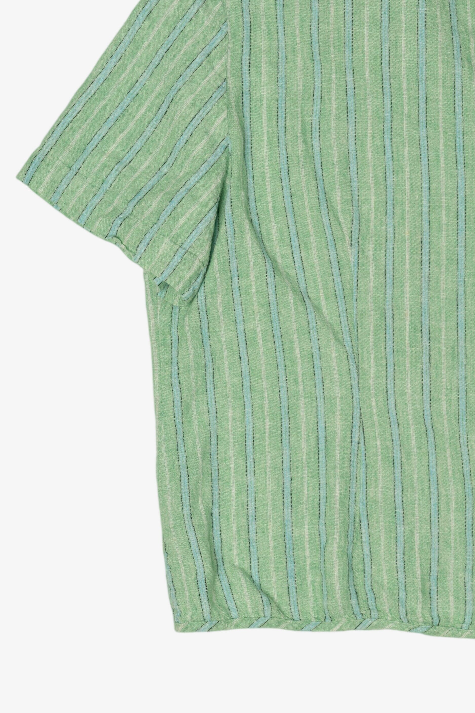 Vintage Light Green Striped Napa Valley Button Up Shirt (2000s)