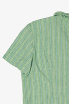 Vintage Light Green Striped Napa Valley Button Up Shirt (2000s)