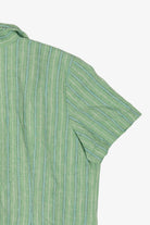 Vintage Light Green Striped Napa Valley Button Up Shirt (2000s)
