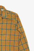 Vintage Arrow Yellow Plaid Button Up Shirt (1960s)