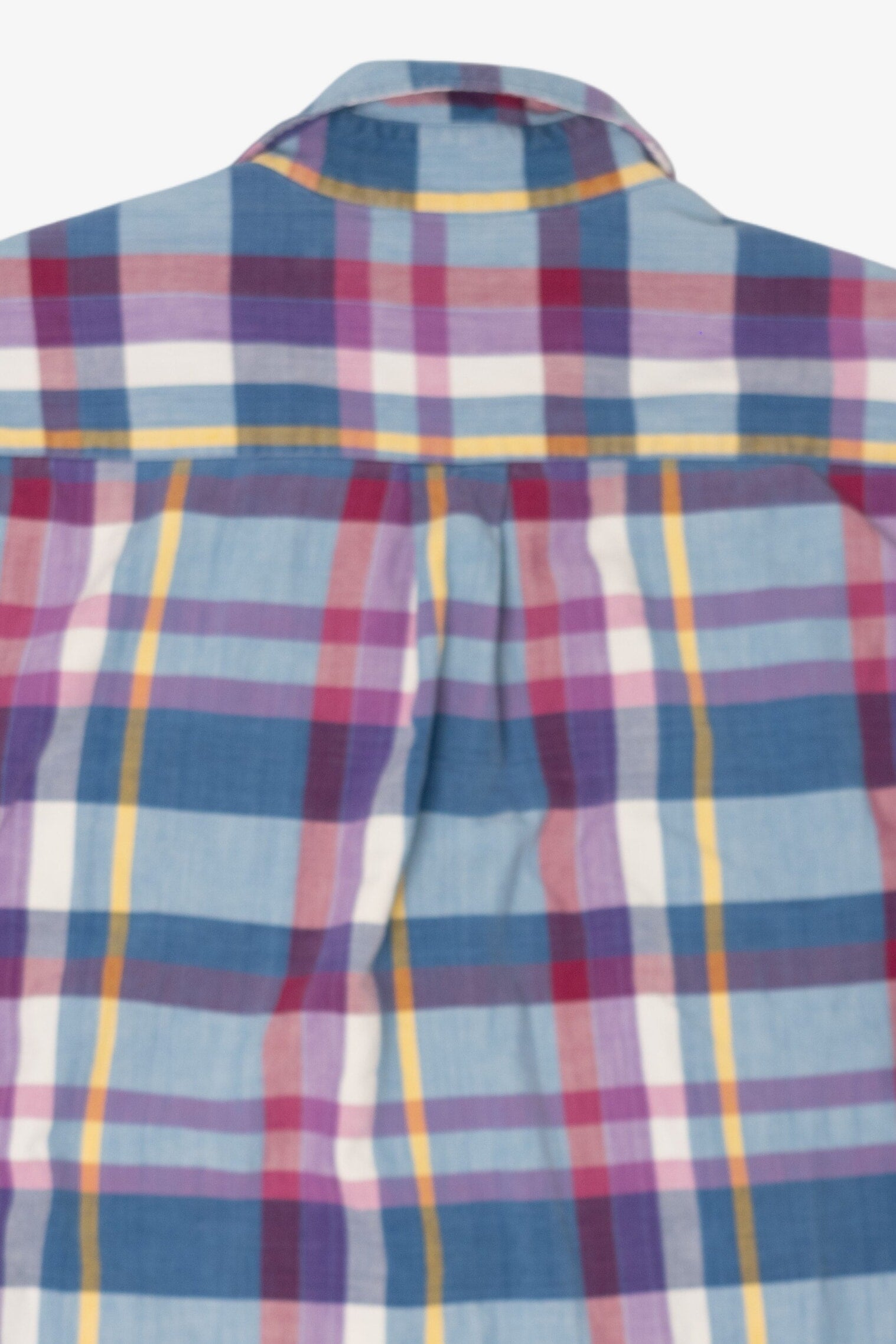 Mark Alexander Blue And Red Plaid Button Up Shirt