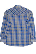 Roper Blue Plaid Button Up Shirt 1187