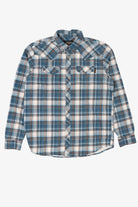 Blue Plaid Cody James Flame Resistant Button Up Shirt (2010s)
