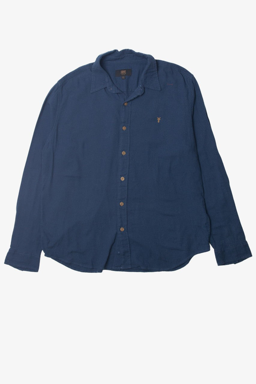 Frye Blue Button Up Shirt