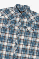 Blue Plaid Cody James Flame Resistant Button Up Shirt (2010s)
