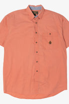 Vintage Peach Hunting Horn Button Up Shirt (1990s)