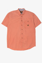 Vintage Peach Hunting Horn Button Up Shirt (1990s)