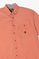 Vintage Peach Hunting Horn Button Up Shirt (1990s)