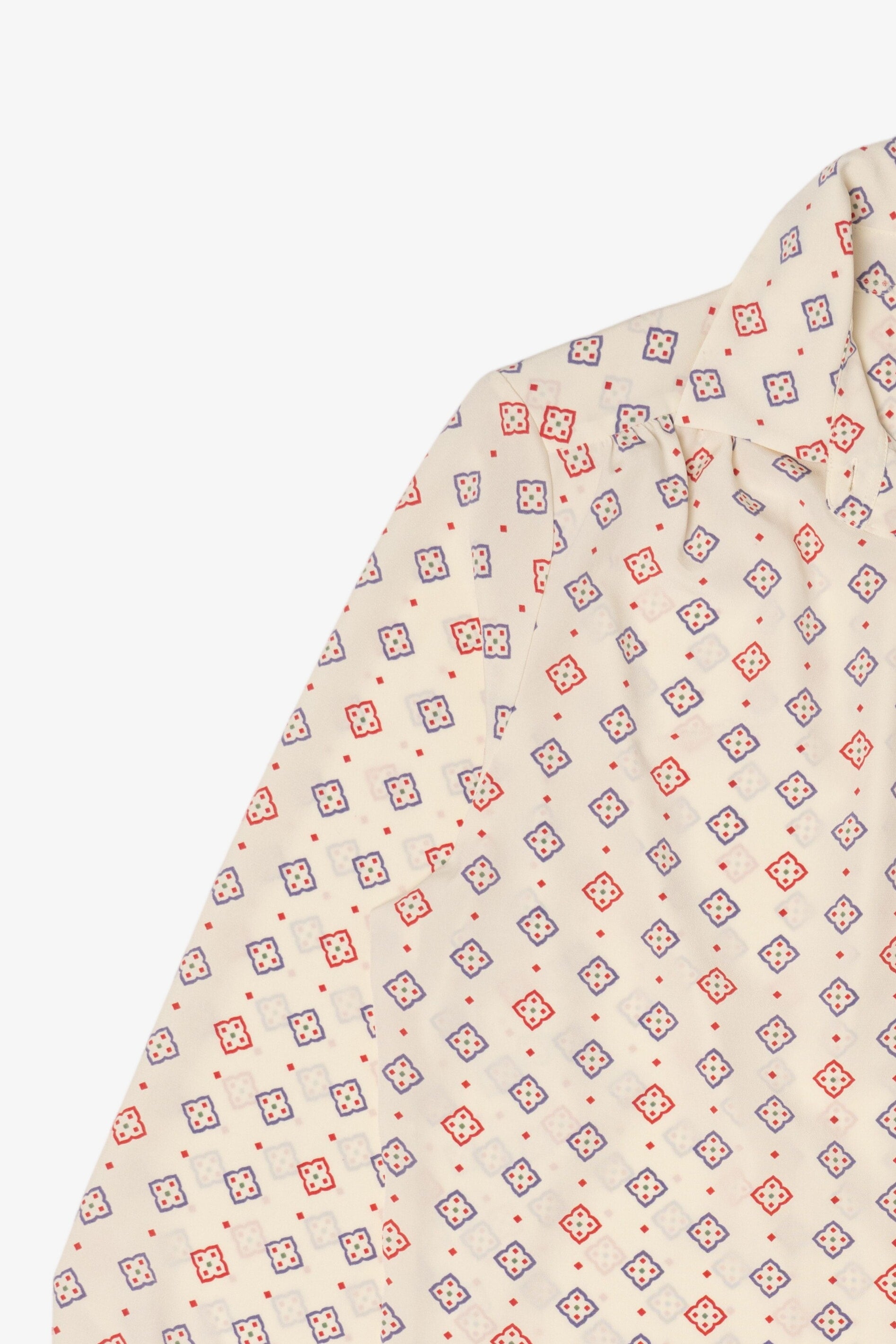 Vintage Bleyle Geometric Pattern Button Up Shirt (1980s)