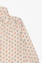 Vintage Bleyle Geometric Pattern Button Up Shirt (1980s)