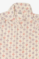Vintage Bleyle Geometric Pattern Button Up Shirt (1980s)