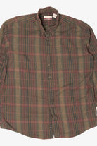 Brown Plaid Joe's Casual Button Up Shirt
