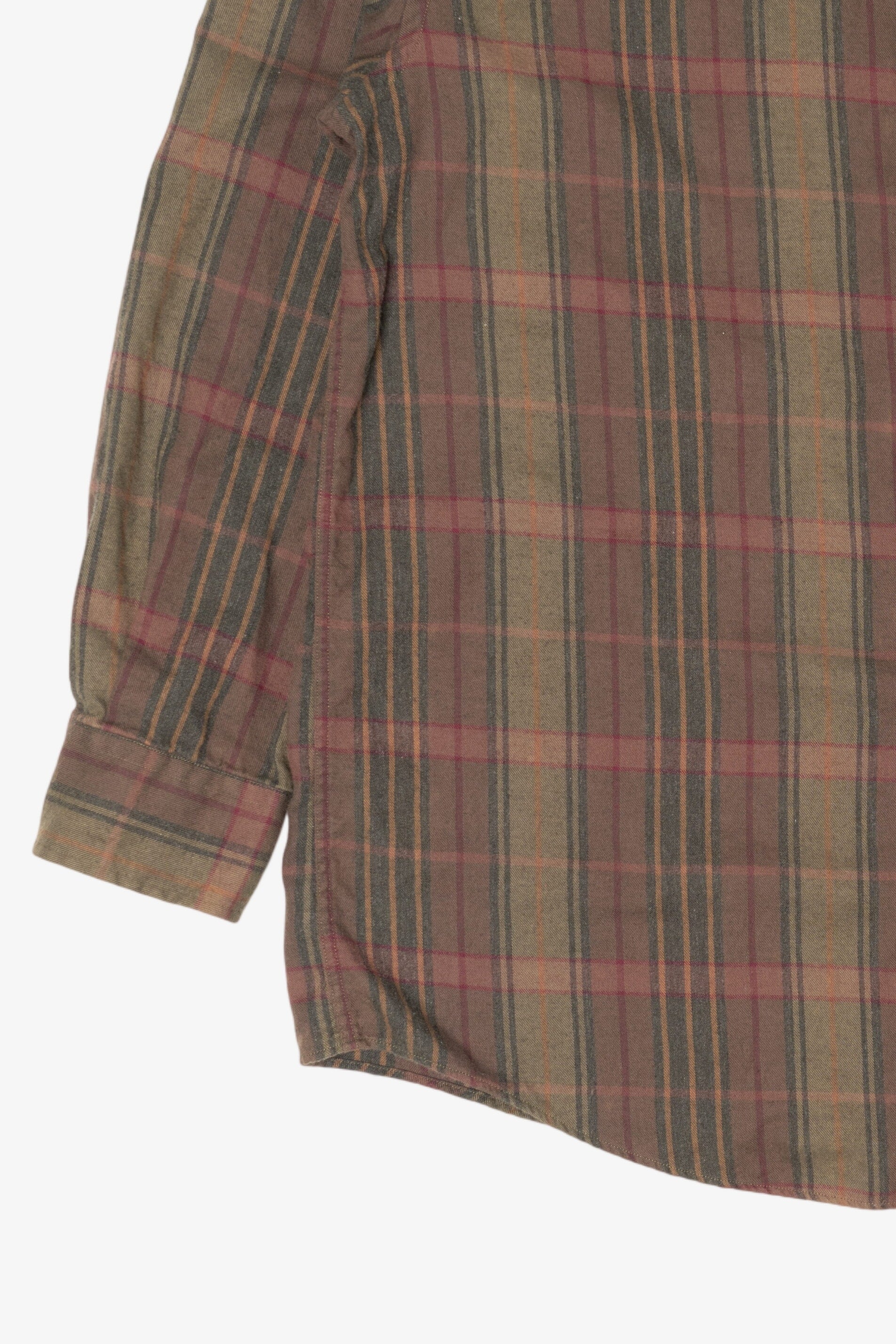 Brown Plaid Joe's Casual Button Up Shirt