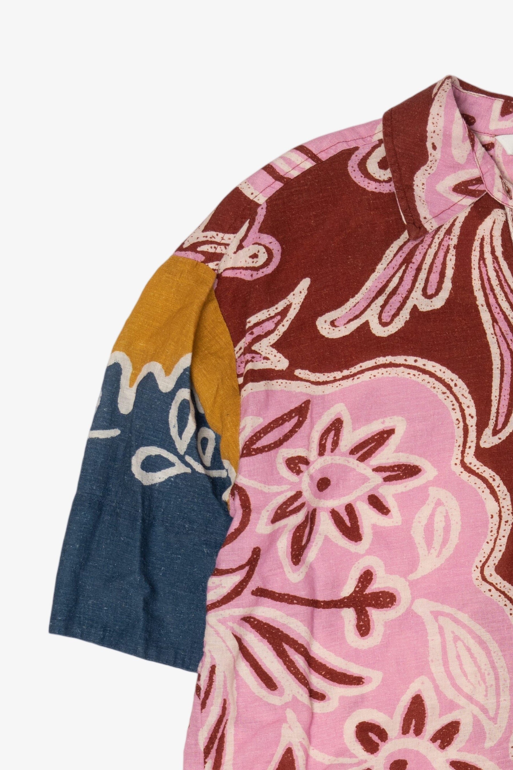 Celadine Tropical Button Up Shirt (2020s)