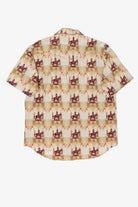 Vintage Beige Wrangler Western Button Up Shirt (1990s)