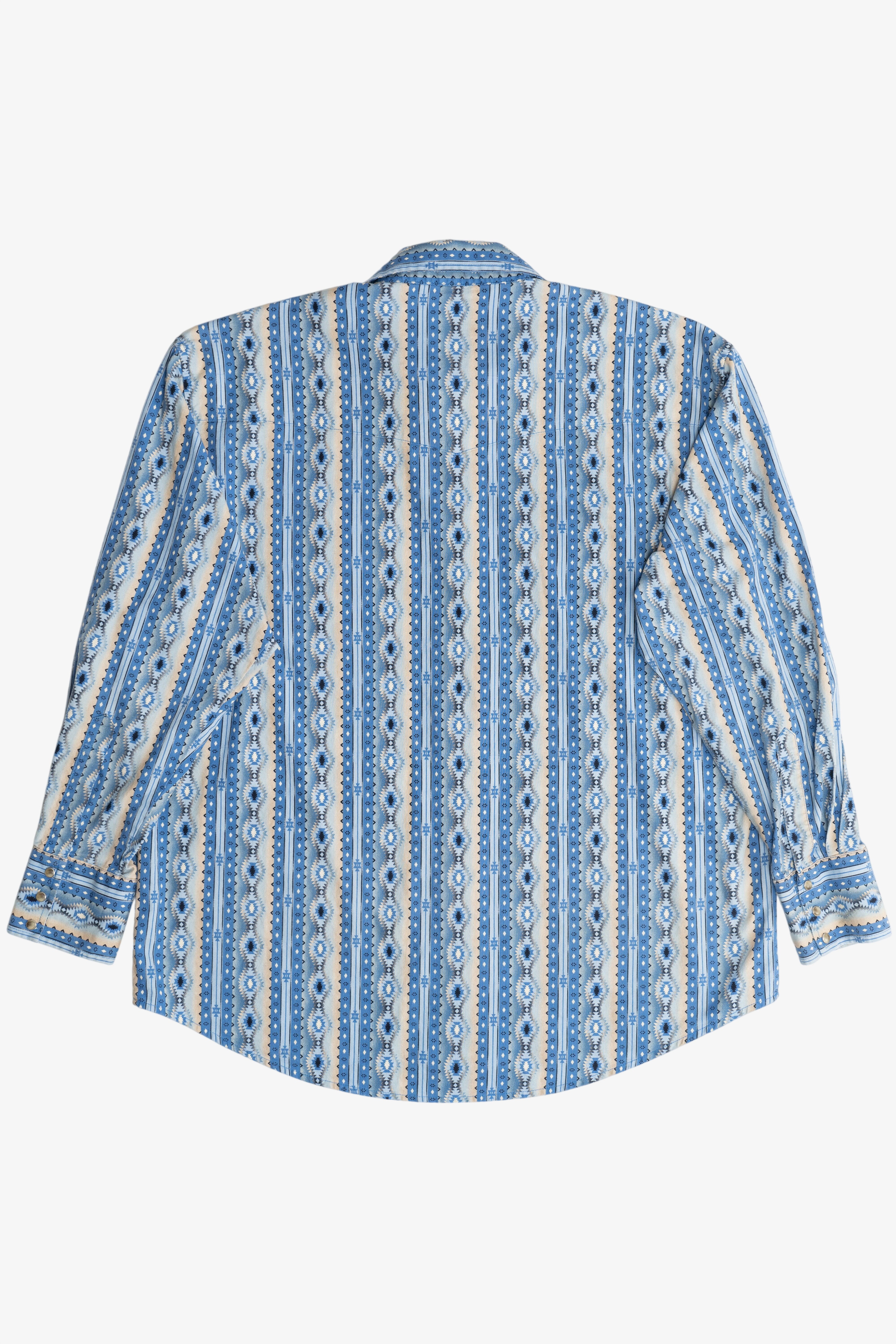 Vintage Wrangler Western Snap Button Up Shirt (2000s)