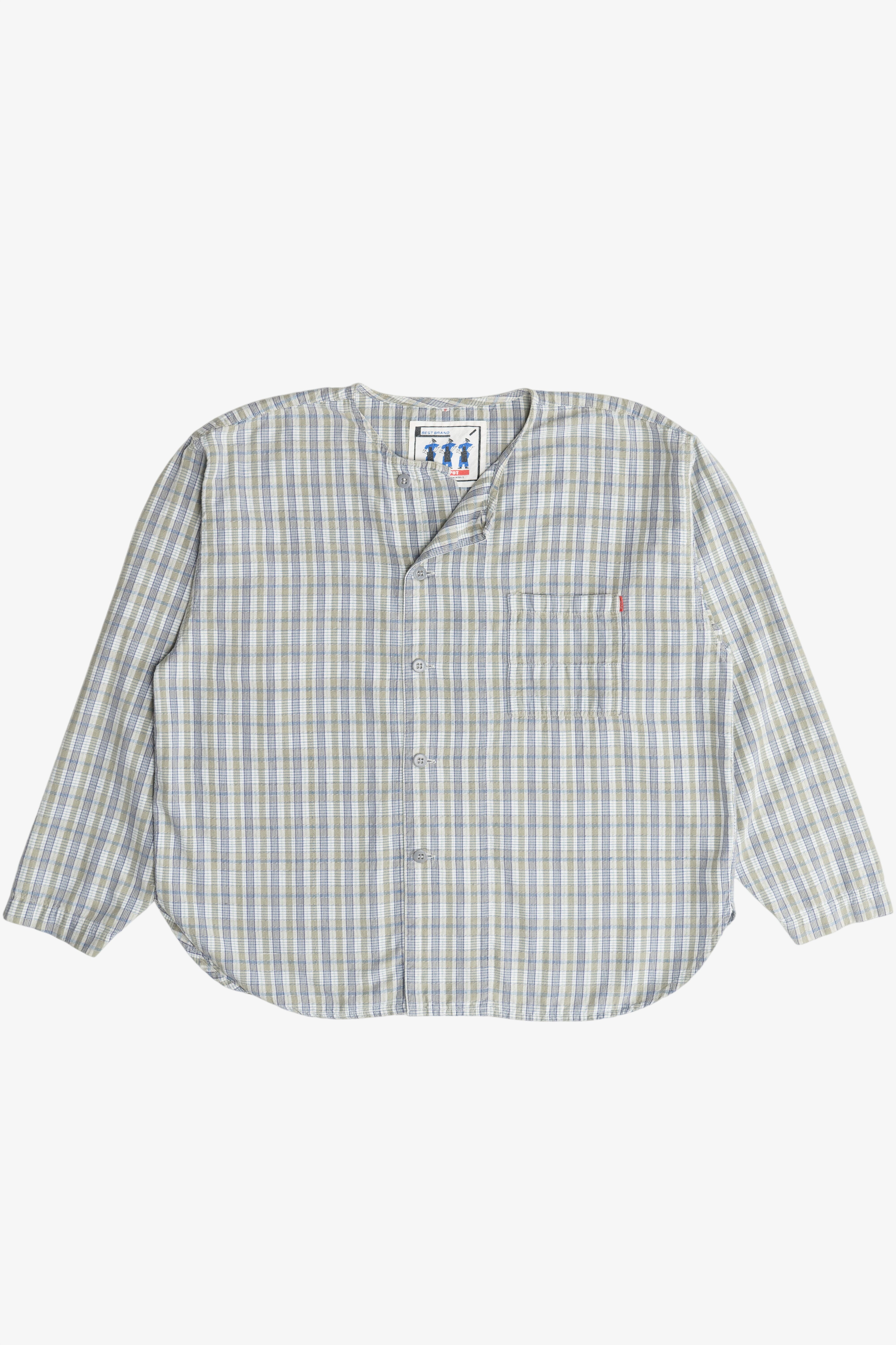 Vintage Jackpot Off-Center Button Up Cotton Shirt (1990s)