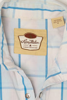 Vintage Larry Mahan Plaid Button Up Shirt (1990s)