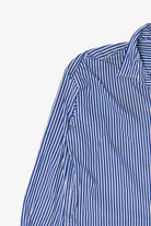 Blue Striped Polo By Ralph Lauren Long Button Up Shirt (2020s)