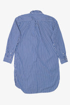 Blue Striped Polo By Ralph Lauren Long Button Up Shirt (2020s)