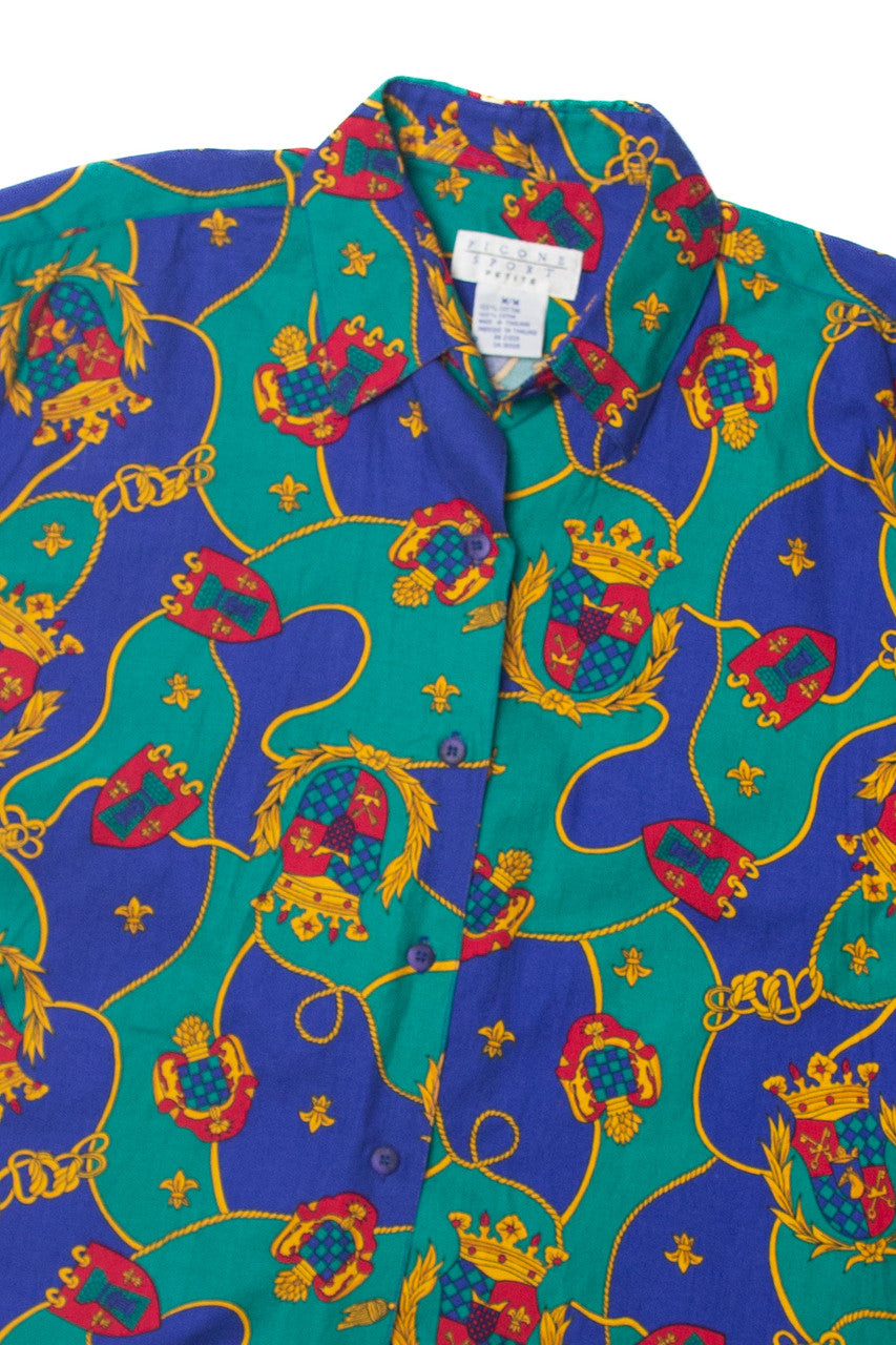 Vintage  Picone Sport Button Up Shirt