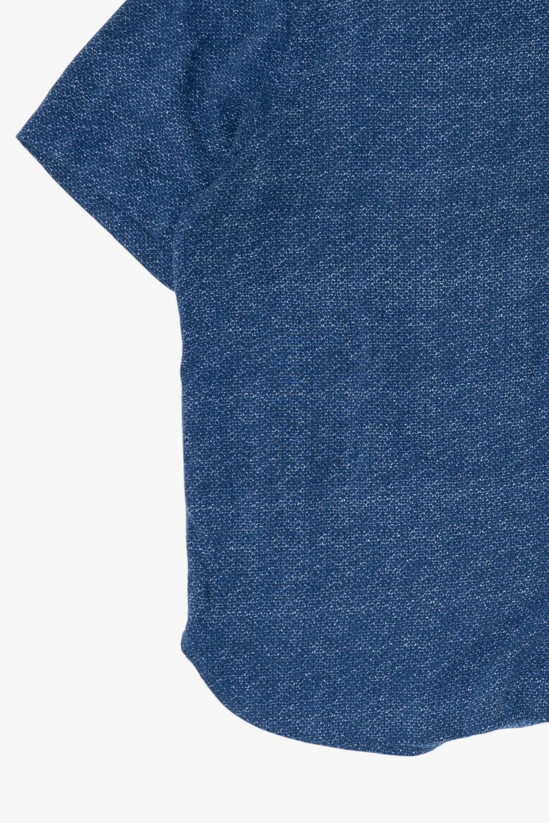 Navy Blue Batik Bay Button Up Shirt (2010s)
