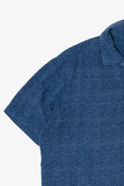 Navy Blue Batik Bay Button Up Shirt (2010s)