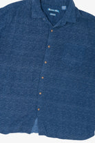 Navy Blue Batik Bay Button Up Shirt (2010s)