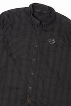 Black Harley Davidson Button Up Shirt (2010s)