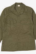 Vintage Army Green US Military Button Up Shirt (1980s)
