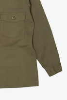Vintage Army Green US Military Button Up Shirt (1980s)