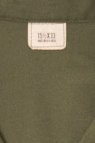 Vintage Army Green US Military Button Up Shirt (1980s)