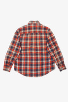 Vintage Distressed Red Anthony's Button Up Flannel Shirt (1970s)