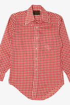 Vintage Red Checkered Ronelli Button Up Shirt (1970s)
