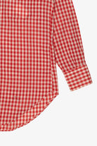 Vintage Red Checkered Ronelli Button Up Shirt (1970s)
