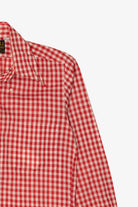 Vintage Red Checkered Ronelli Button Up Shirt (1970s)
