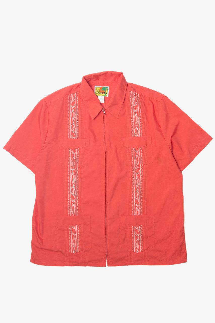 Vintage  Haband Guyabera Button Up Shirt
