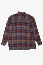 Vintage Van Heusen Plaid Winterweights Button Up Flannel Shirt (1990s)