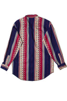 Vintage Diamond Pattern Western Wrangler Button Up Shirt (1990s)