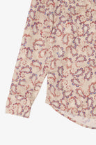 Beige Paisley Pattern Wrangler Button Up Shirt (2010s)