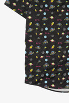 Buc-ee's Space Pattern Button Up Shirt (2020s)