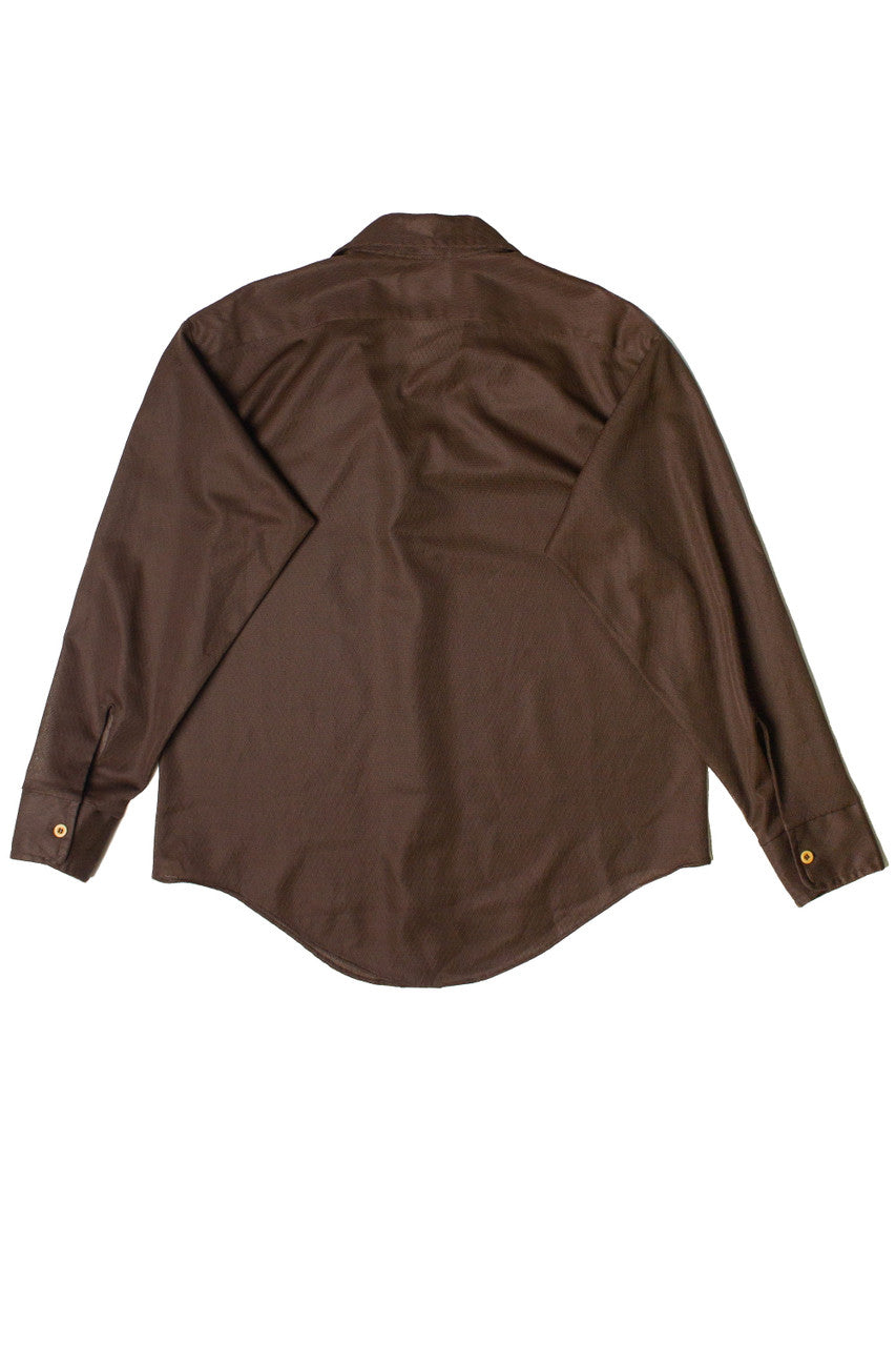 Vintage Now Breed by Campus Polyester Button Up Shirt (1970s)