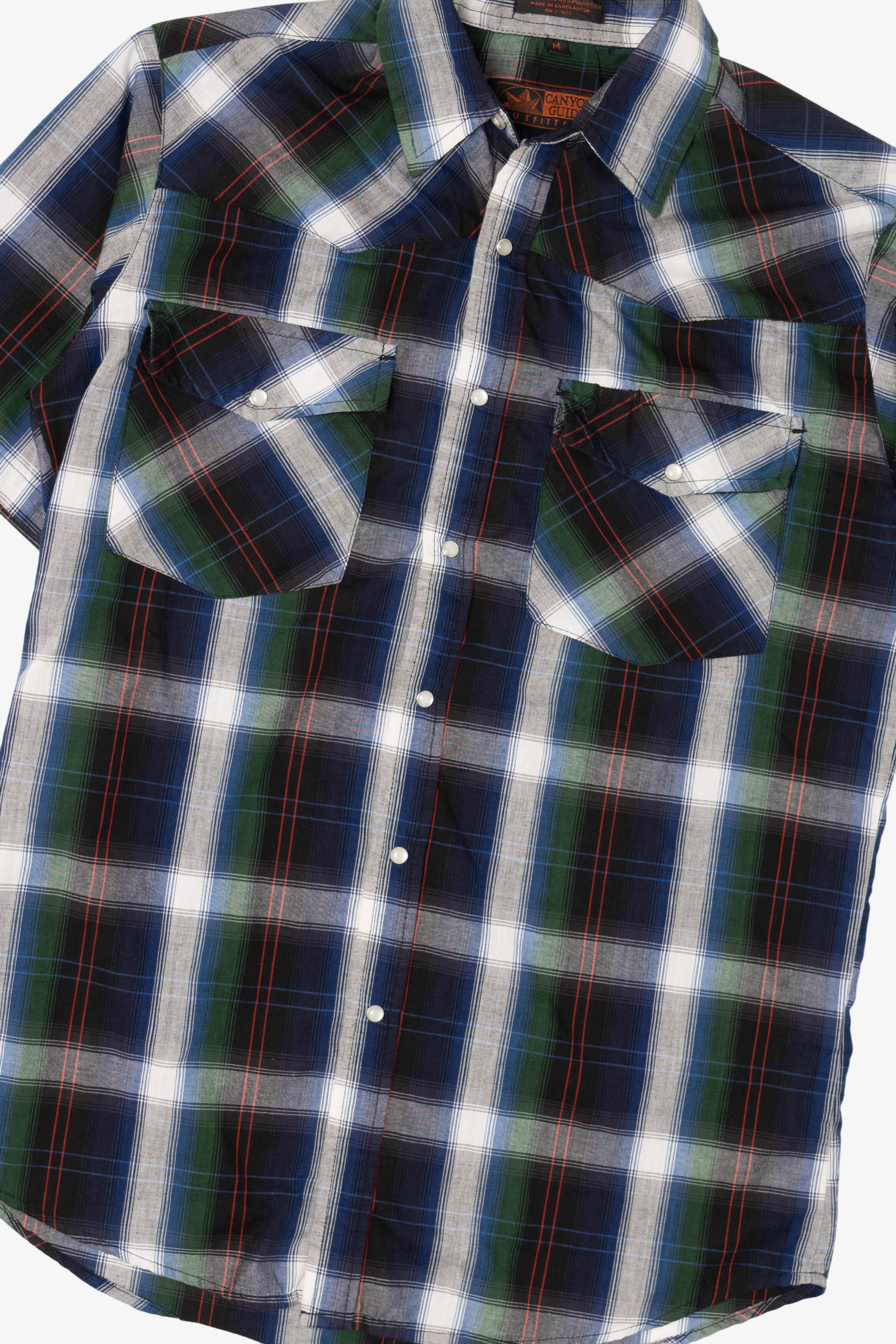 Vintage Canyon Guide Outfitters Plaid Button Up Shirt (2000s)